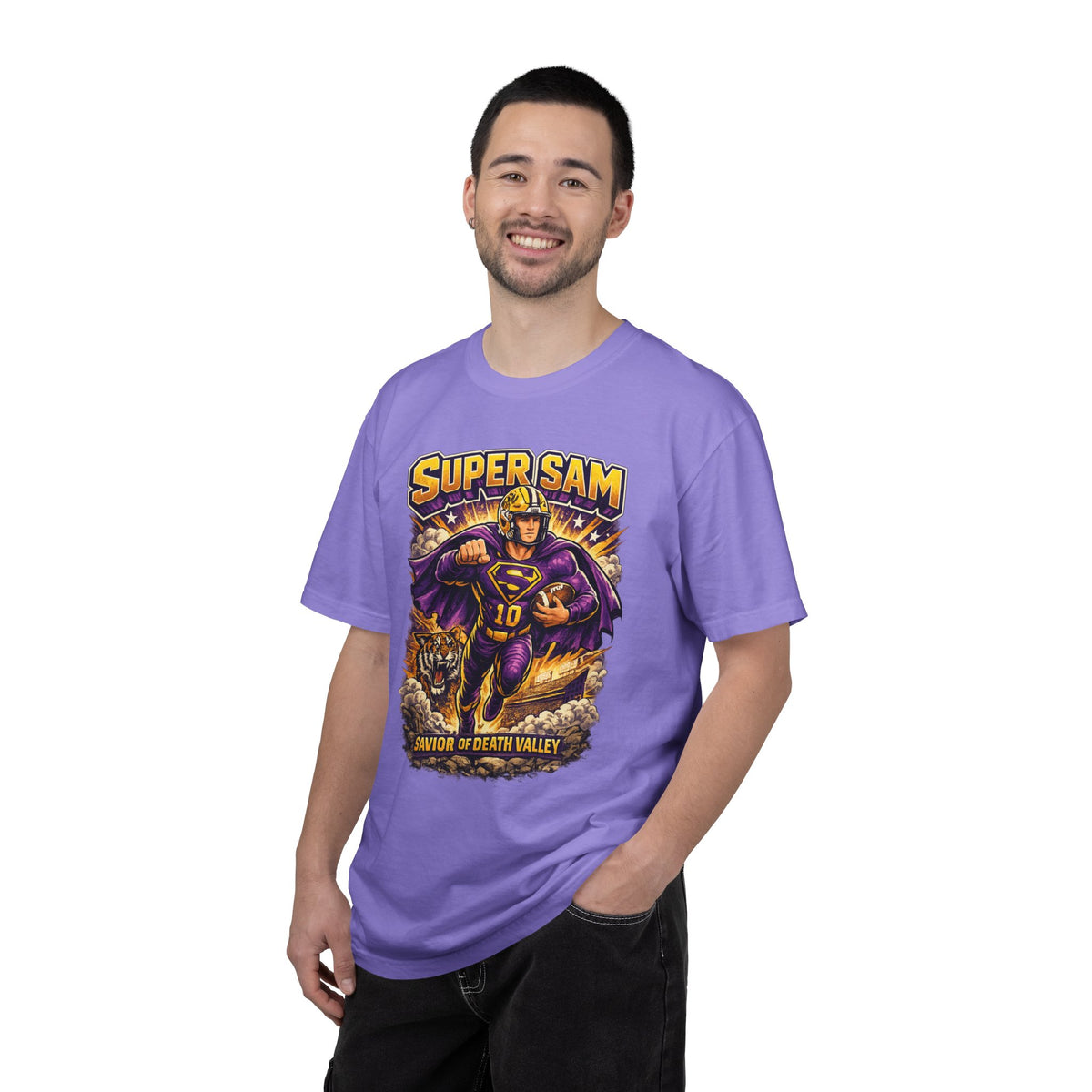 Super Sam football superhero T-Shirt