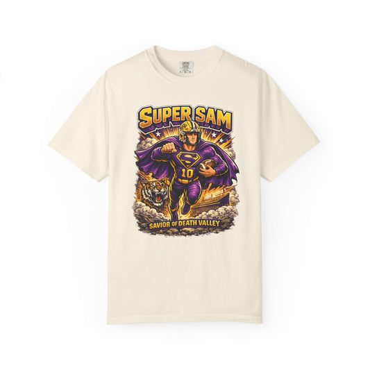 Super Sam football superhero T-Shirt