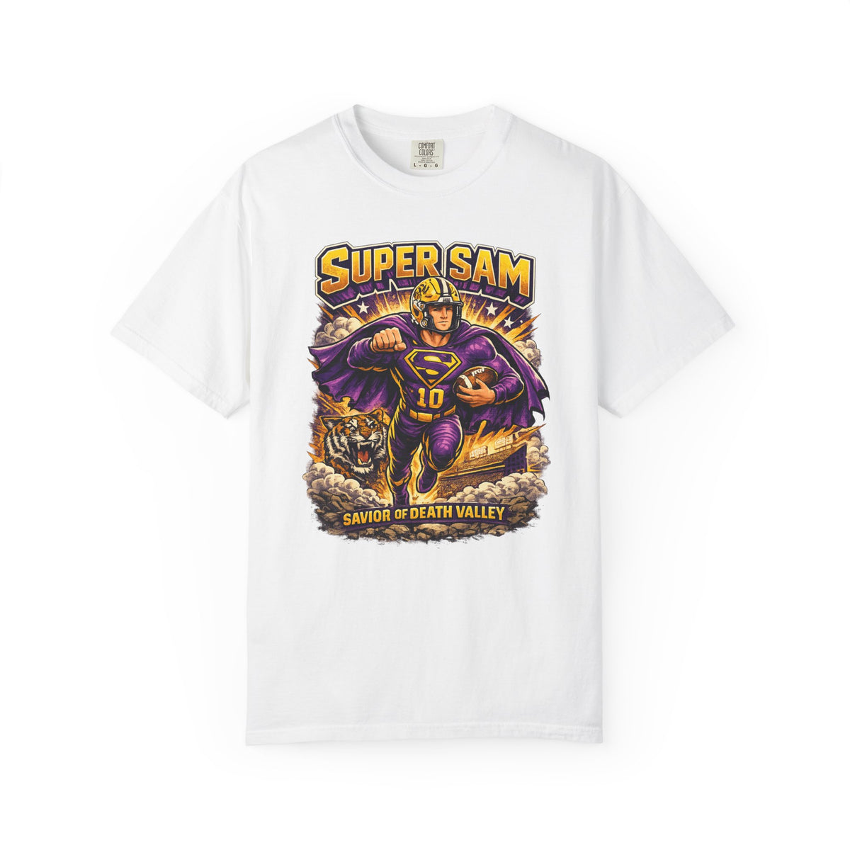 Super Sam football superhero T-Shirt