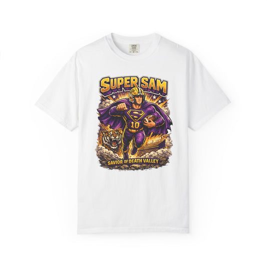 Super Sam football superhero T-Shirt