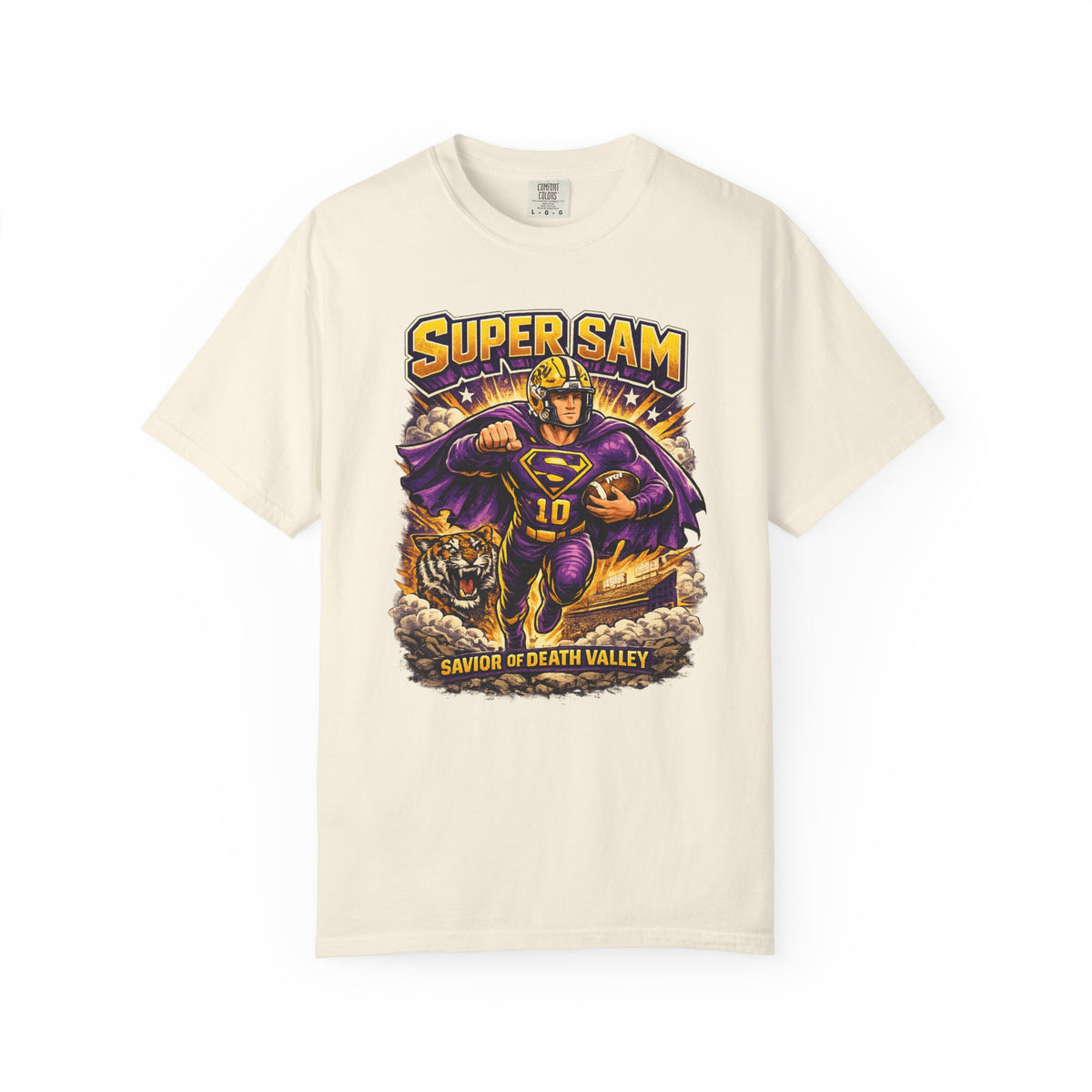 Super Sam football superhero T-Shirt