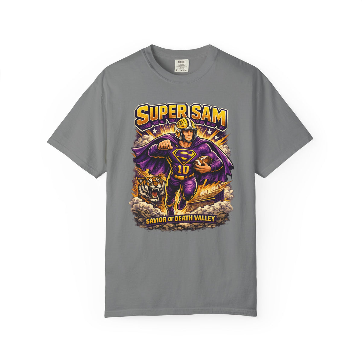 Super Sam football superhero T-Shirt