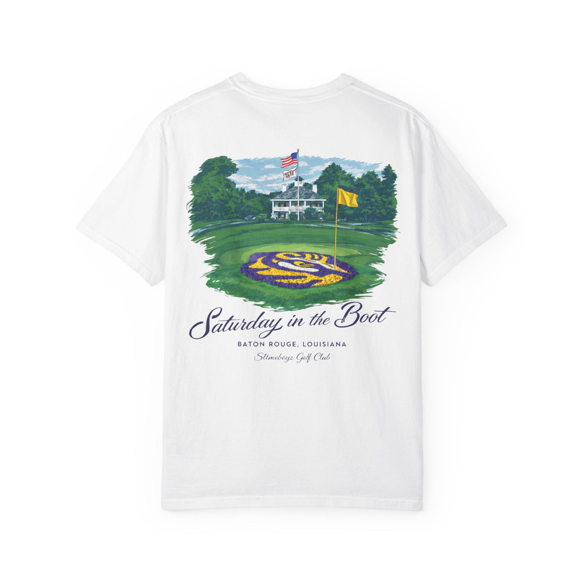 Saturday in the Boot Golf Tee